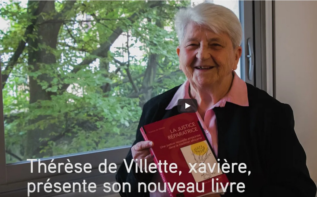 Thérèse de Villette présente son dernier livre