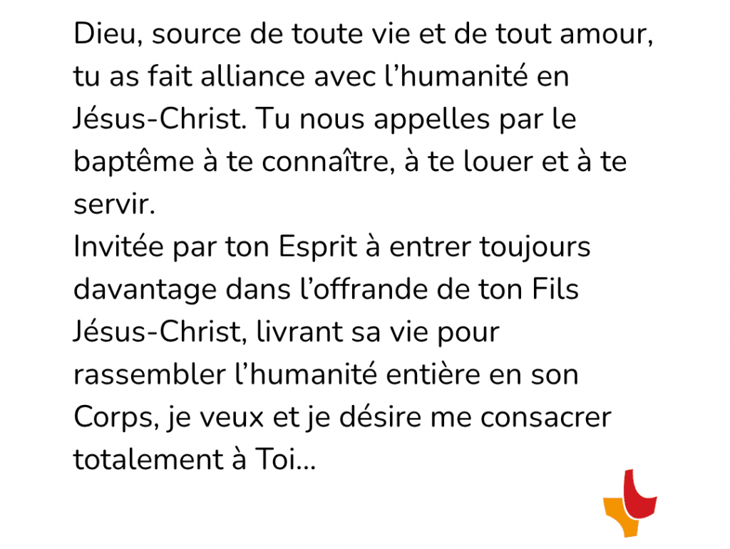 consécration