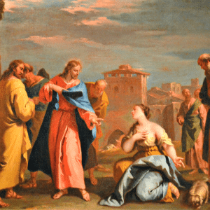 cristo e la cananea, sebastiano ricci